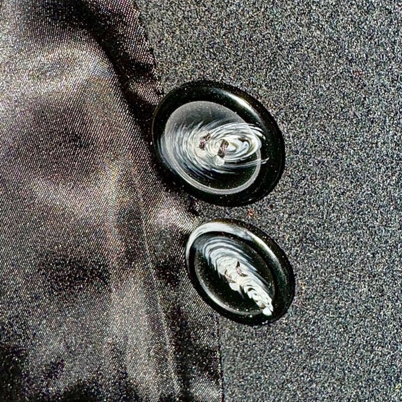 JGHook Long Black Trench Coat - Picture 15 of 16